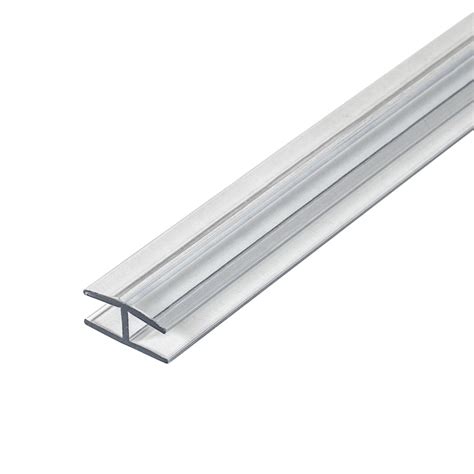 Outwater H Channel Fits Material 1/4-in Thick Clear Butyrate Divider ...