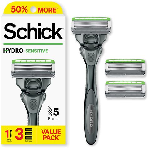 Amazon.com: Schick Hydro Silk Moisture Women's Razor | 5-Blade Razor ...