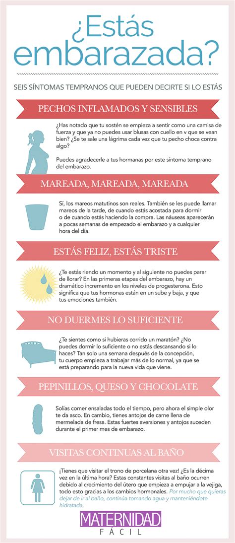 ¿Estoy embarazada?: Pruebas de embarazo y primeros síntomas