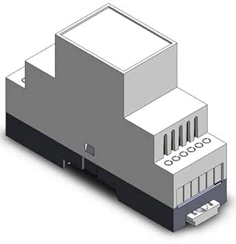 Gaurang Din Rail Modular Enclosure Dim 110*35*73.6mm 12 connections for ...