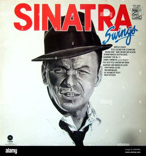 Frank Sinatra - Sinatra Swings - Vintage vinyl album cover Stock Photo ...