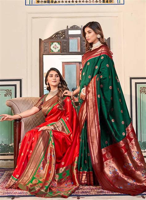 Peshwai Paithani (Saree) - Ranjvani – Ranjvani Sarees