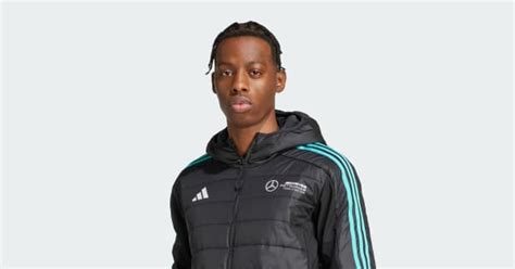 adidas Mercedes - AMG Petronas Formula One Team DNA Puffer Jacket ...