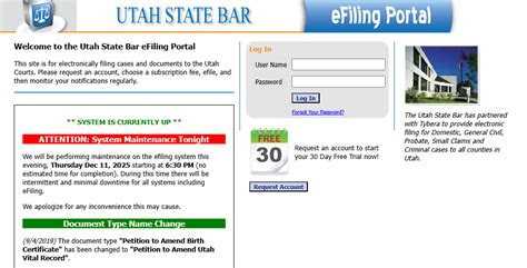 Streamlining Utah Practice: How to Set Up Your E-Filing and xChange ...