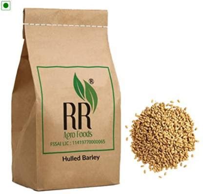 RR AGRO FOODS Naturally Processed Hulled Barley | Barley Without Husk ...