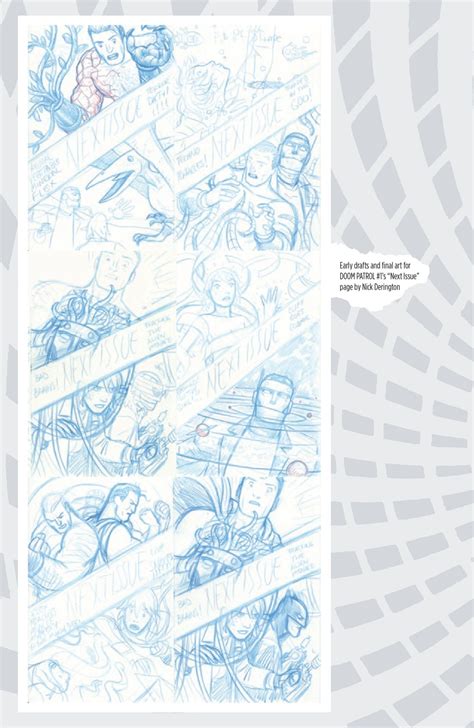 Gerard Way's 'Doom Patrol' Comic: Exclusive Sketches | Billboard