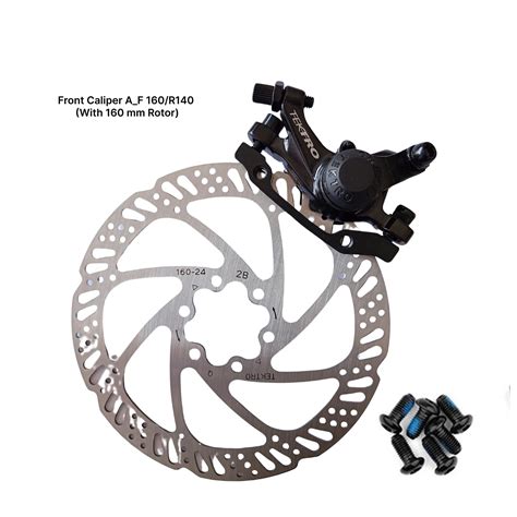 Tektro Mechanical Disc Brake MD-M280 | Brake Machine (With Rotor ...