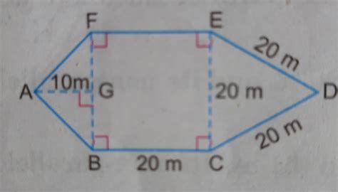 find the area enclosed by each of the following figure - Brainly.in