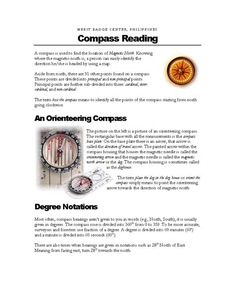 Image result for Compass Reading Basics