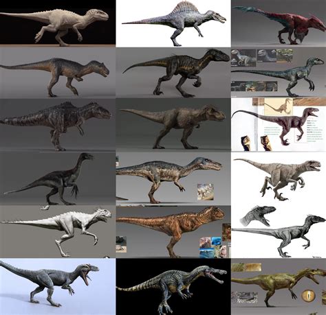 Jurassic world theropods | Jurassic Park | Know Your Meme