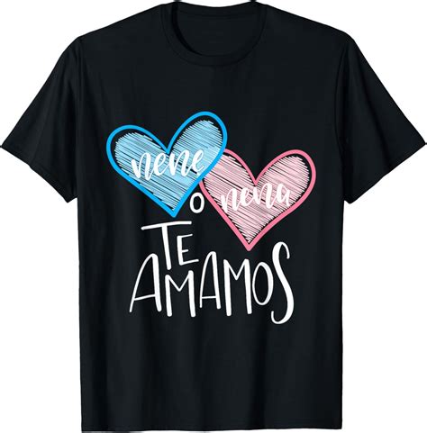 Spanish Gender Reveal Shirt Nene Nena Te Amanos We Love You - Walmart.com
