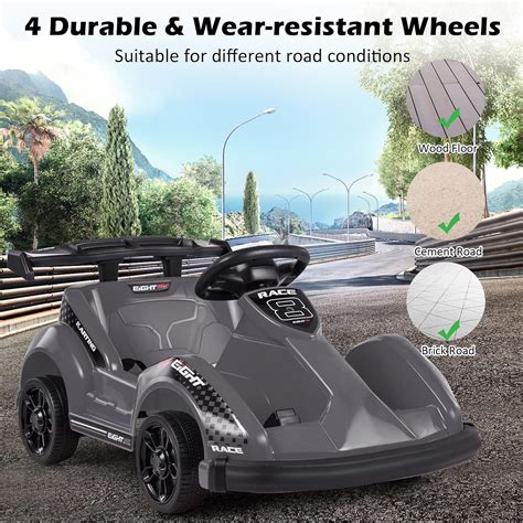 Costzon 6V Racer Go Kart with 2.4G Remote Control, India | Ubuy