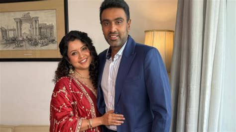 R Ashwin rocks classic formals at Padma Awards ceremony, wife Prithi ...