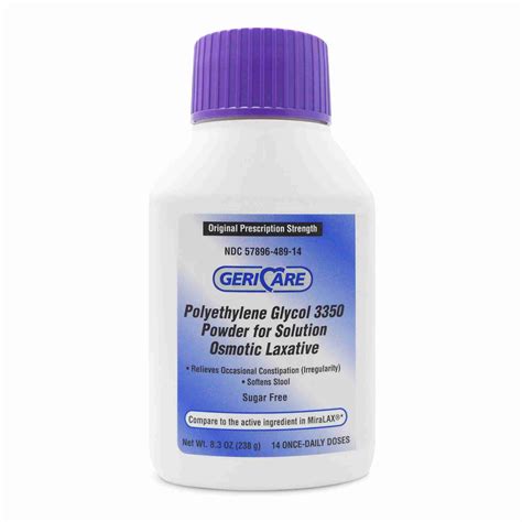 Dangers Of Polyethylene Glycol 3350 at Ashley Pines blog