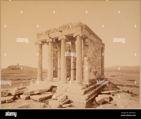 Temple of Nike Aporos or Wingless Victory, Athens , Greek temples ...