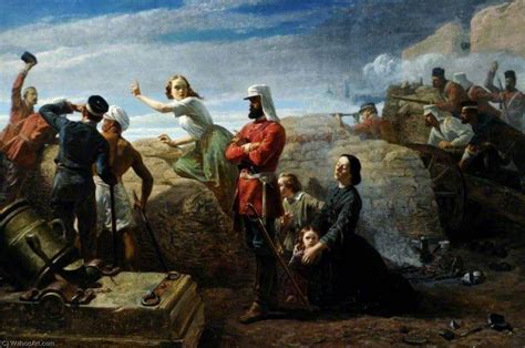 Buy a print of The Relief of Lucknow (Jessie's Dream) - frederick trevelyan goodall