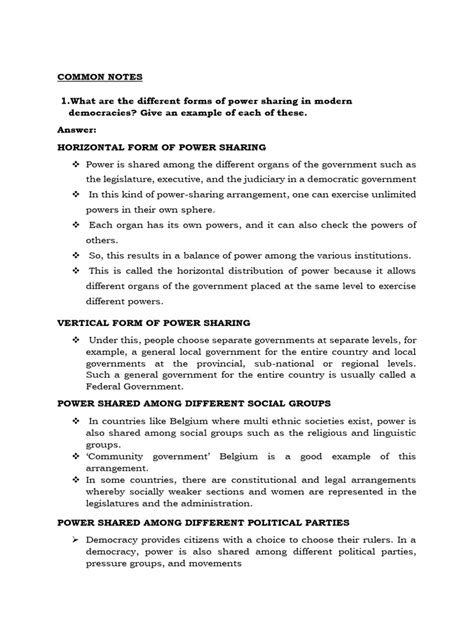 Power-Sharing Chapter One Shot Explain 的图像结果