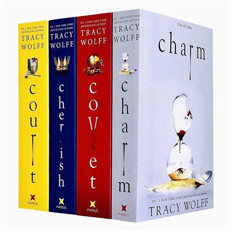 Crave Series 4 Books Collection Set By Tracy Wolff (Covet, Court ...