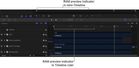 Optimize playback using RAM preview in Motion - Apple ସହାୟତା କେନ୍ଦ୍ର (IN)