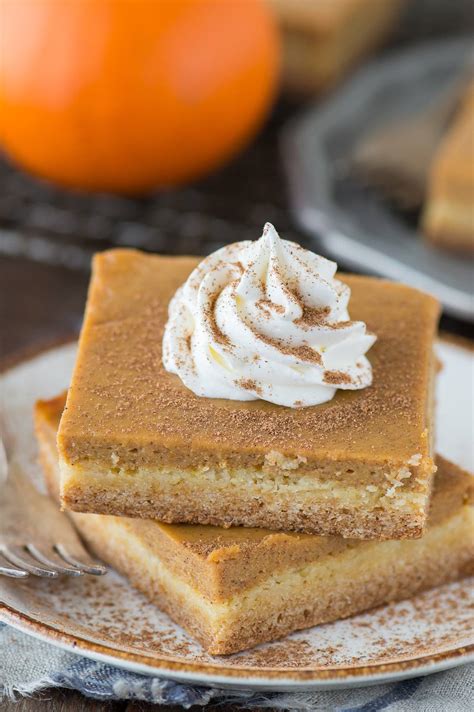 Easy Pumpkin Pie Bars | The First Year