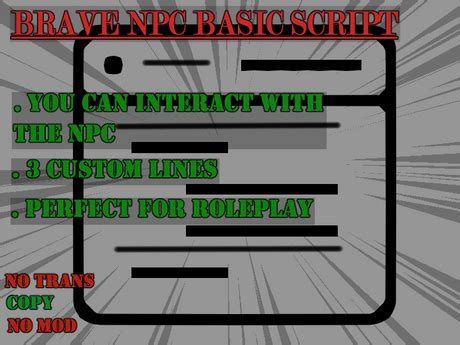 Image result for Script for Simple NPC