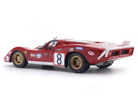 1970 Ferrari 512S No 8 1:18 Werk83 Premium Resin Scale Model Car ...