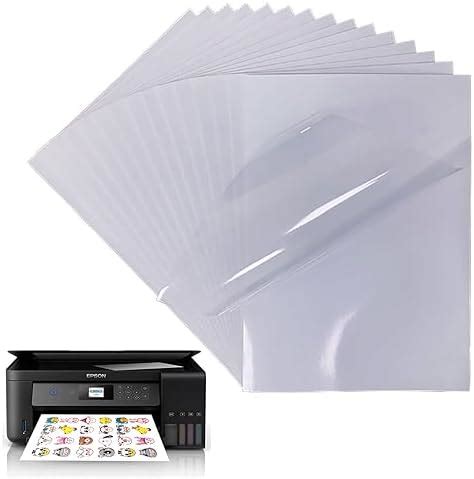 50 Fogli Carta Adesiva A4 Stampabile - Autoadesiva, Per Inkjet E Laser - Foto 5