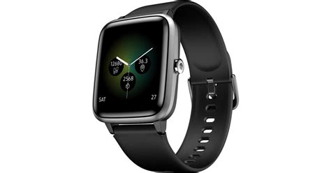Noise ColorFit Pro 2 Oxy Smartwatch (Black Strap, Regular)