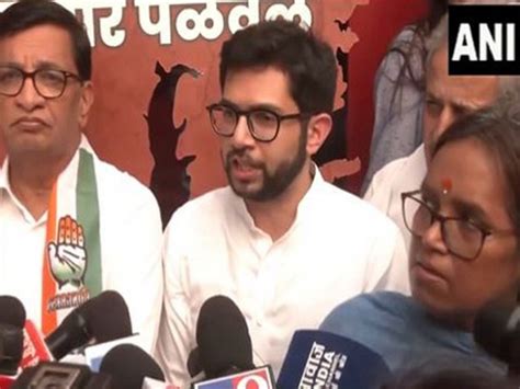 "Hope we will get justice in people's court": Aaditya Thackeray as ECI ...