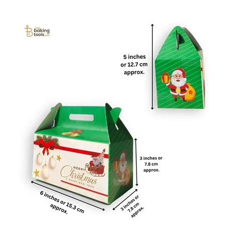 Green Merry Christmas Chocolate Gift Box | Pack of 10