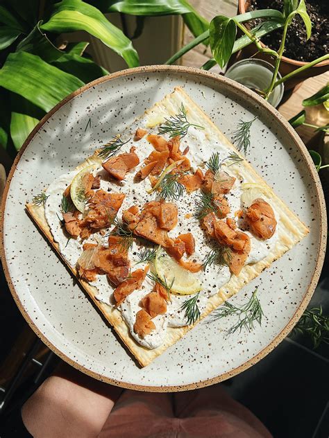 Smoked Salmon & Labneh Matzo Tartine | Fishwife