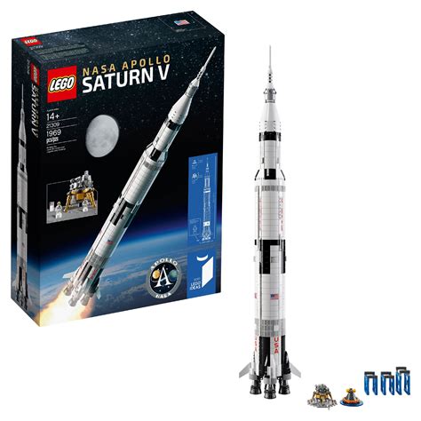 Buy NASA Apollo Saturn V LEGO Set Online India | Ubuy