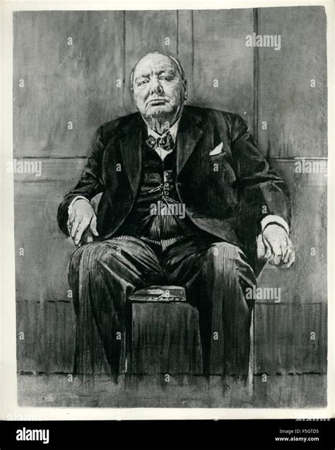 1949 - The Portrait painted by Mr. Graham Sutherland presented to Sir ...