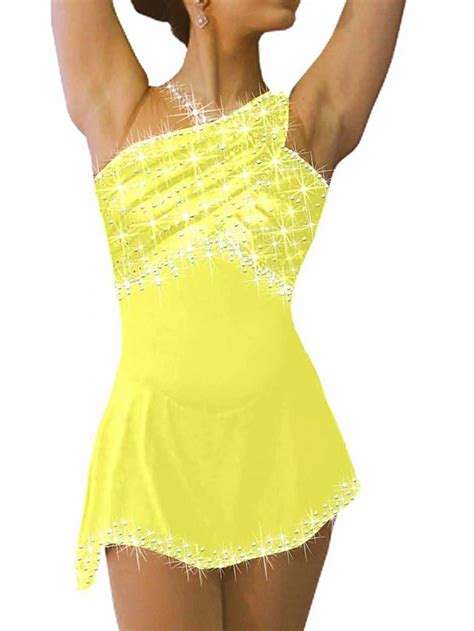 Figure Skating Dress Women's Girls' Ice Skating Dress Outfits Black ...