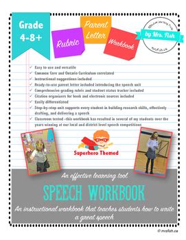 Complete Speech Unit by Mrs Fish | TPT