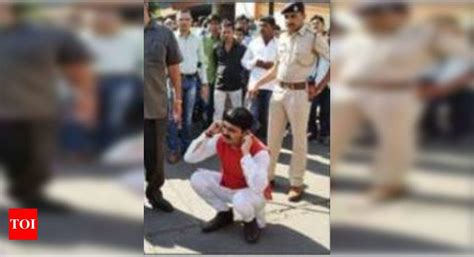 Gujarat State Road Transport Corporation: Flaunting BJP connection, man ...
