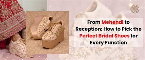 From Mehendi to Reception: Perfect Bridal Shoes Guide – aroundalways