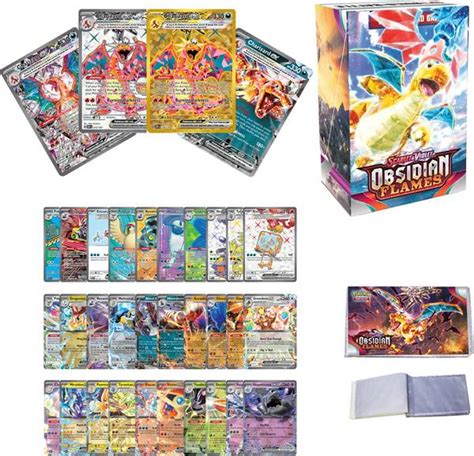 AncientKart Obsidian Flames Series cards with Special Charizard cards ...