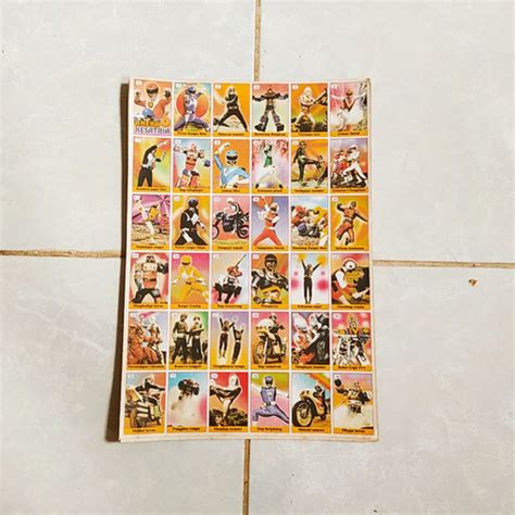 Jual Umbul Gambaran : Aneka Kesatria 6 Power Rangers Super Sentai ...