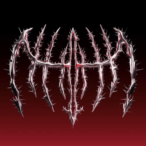 Red symetrical cybersigil | Premium PSD