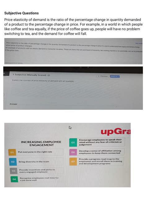 QA 22 01 23 - Subjective Questions Price elasticity of demand is the ...