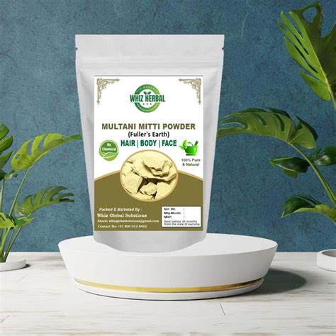 Multani Mitti Powder, 100% Pure Malai Herb Powder, 200gm : Amazon.in ...