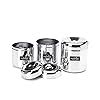 Buy NATULIX Heavy Gauge Multipurpose Small Stainless Steel Containers ...
