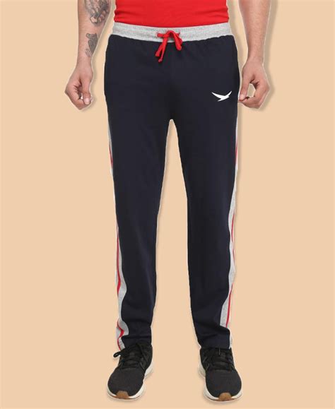 Buy Men's Navy-Blue Track Pants Online At Best Price: TT Bazaar – T T ...