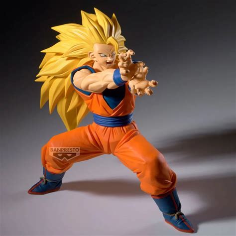 Dragon Ball Z Super Saiyan 3 Goku Match Makers Action Figure By Banpre ...