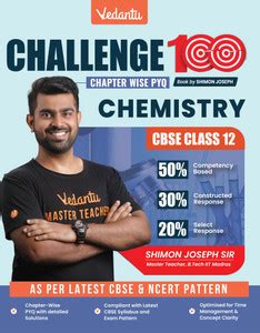 Vedantu Challenge 100 Class 12 Chemistry Board Exam Book | Score High ...
