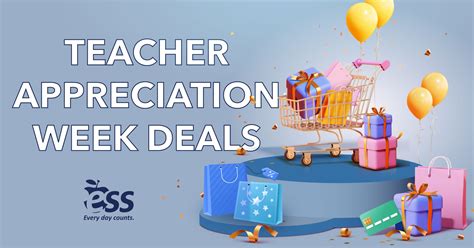 Teacher Appreciation Week Deals - ESS