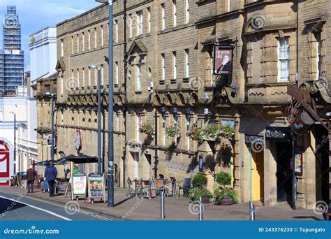 Street in Bradford UK editorial image. Image of west - 243376230