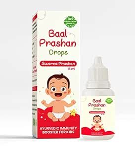 Buy Baal Prashan Drops Suvanaprashan, Swarna Prashan, Swarn Prashan ...