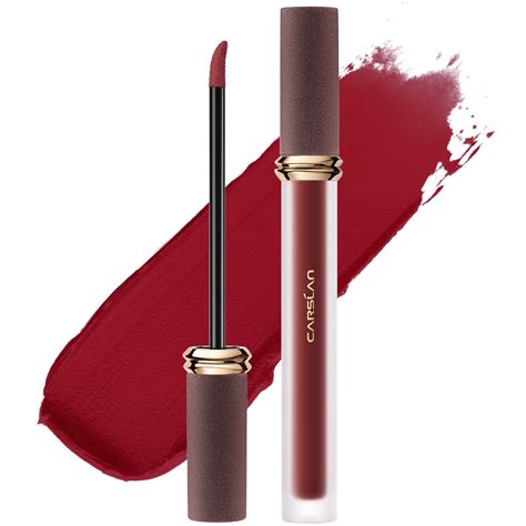 CARSLAN Longwear Matte Liquid Lipcolor - AM22 Wine India | Ubuy